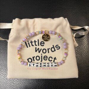 Little Words Project - Strength Bracelet - NWT